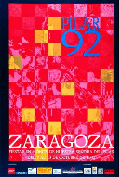 Fiesta patronales en honor de Nuestra Señora del Pilar 1992 Zaragoza